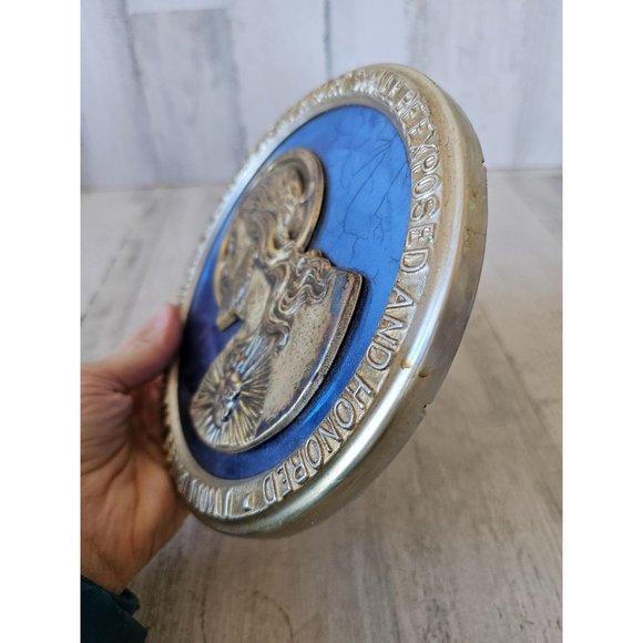 Jesus hanging heart vintage religious decor statue - Picture 4 of 6